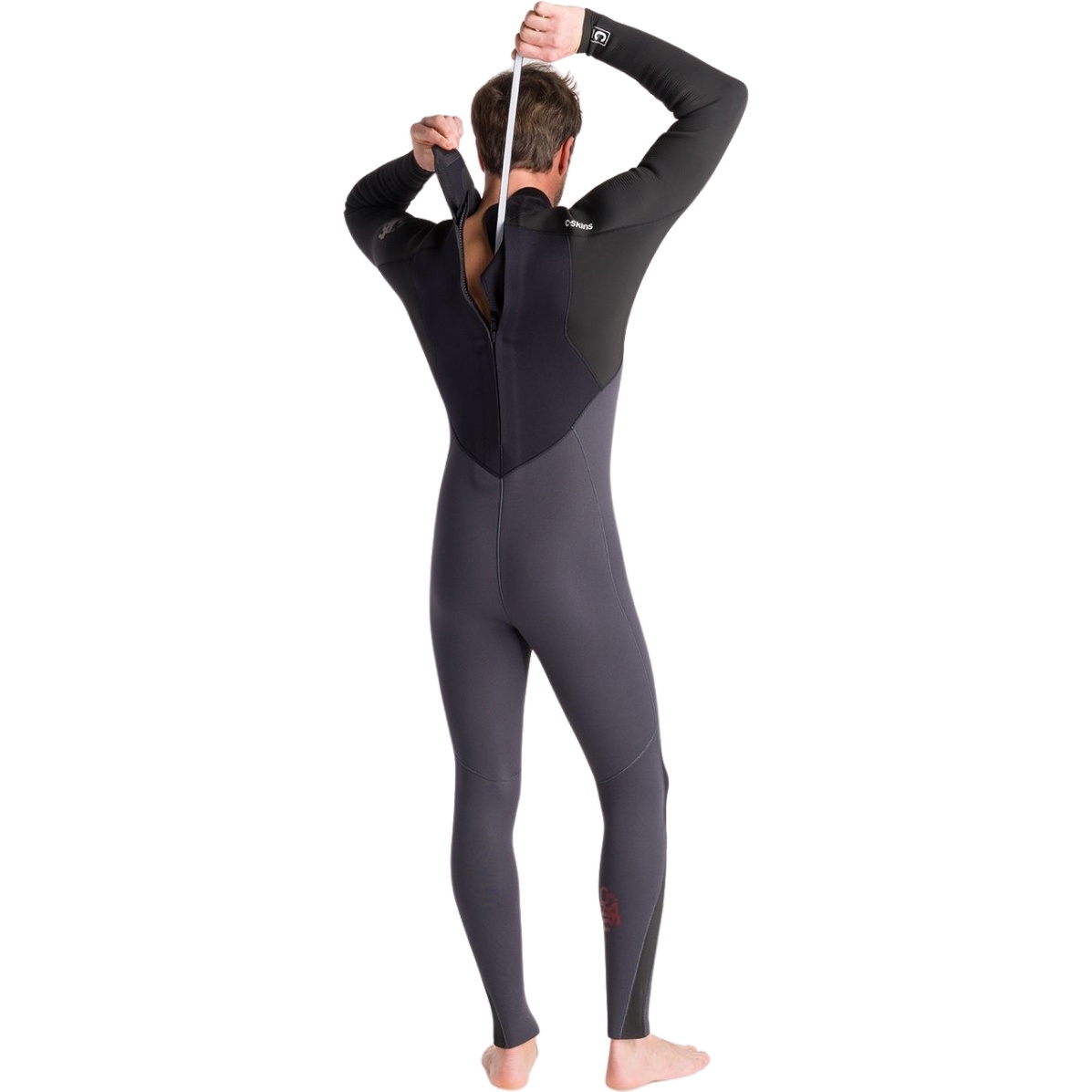 Skins NuWave Legend 5/4/3mm Back Zip Anthracite Black 2025 C- Fato De Mergulho Para Homem C-NLE54MBZ - / / Rust